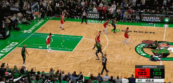 NBA承认绿军险胜猛龙比赛存在多次漏判 塔图姆投进绝杀三分球前走步违例