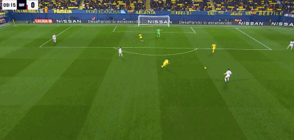 ⚽西甲半场：坎布瓦拉直红，佩雷斯扳平，十人比利亚雷亚尔暂1-1巴列卡诺